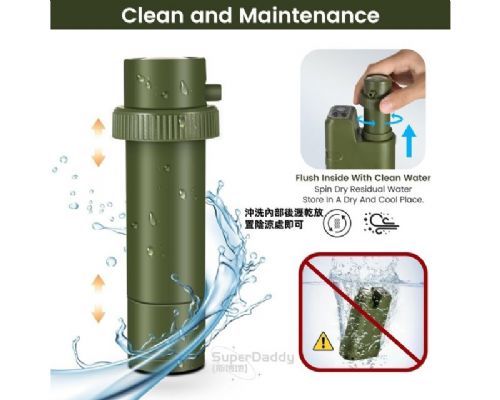 沖洗後可再次使用